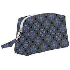 Pattern Design Shapes Wristlet Pouch Bag (large)