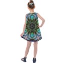 Art Background Flames Kids  Summer Dress View2