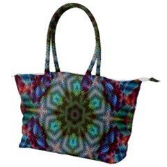 Art Background Flames Canvas Shoulder Bag by Simbadda