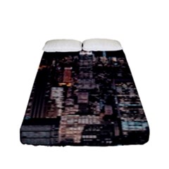 Architecture Buildings City Fitted Sheet (full/ Double Size) by Simbadda