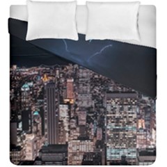 Architecture Buildings City Duvet Cover Double Side (king Size) by Simbadda