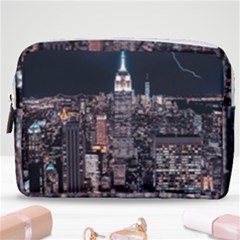 Architecture Buildings City Make Up Pouch (medium) by Simbadda