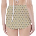 Star Basket Pattern Basket Pattern High-Waisted Bikini Bottoms View2