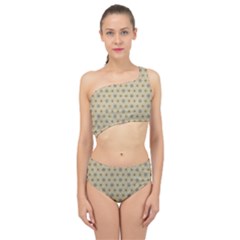 Star Basket Pattern Basket Pattern Spliced Up Two Piece Swimsuit by Simbadda