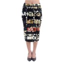 Art Design Color Banner Wallpaper Midi Pencil Skirt View1