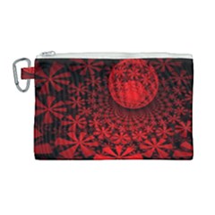 Fractals Fantasy Image Art Canvas Cosmetic Bag (large)