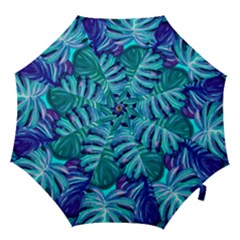 Leaves Tropical Palma Jungle Hook Handle Umbrellas (large) by Simbadda