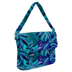 Leaves Tropical Palma Jungle Buckle Messenger Bag