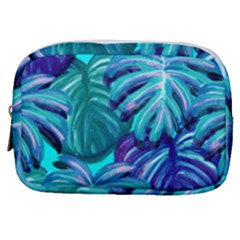 Leaves Tropical Palma Jungle Make Up Pouch (small) by Simbadda