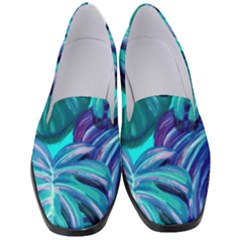 Leaves Tropical Palma Jungle Women s Classic Loafer Heels by Simbadda