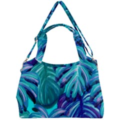 Leaves Tropical Palma Jungle Double Compartment Shoulder Bag by Simbadda