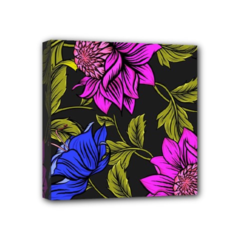 Botany Floral Flower Plant Petals Mini Canvas 4  X 4  (stretched) by Simbadda