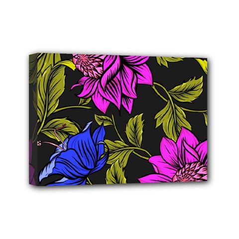 Botany Floral Flower Plant Petals Mini Canvas 7  X 5  (stretched) by Simbadda