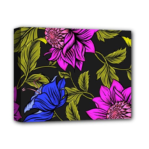 Botany Floral Flower Plant Petals Deluxe Canvas 14  X 11  (stretched) by Simbadda