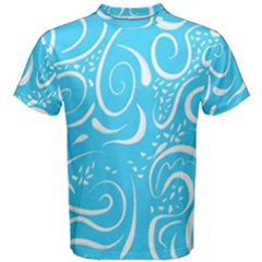 Scribble Reason Design Pattern Men s Cotton Tee by Simbadda