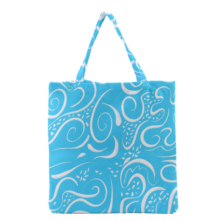 Scribble Reason Design Pattern Grocery Tote Bag