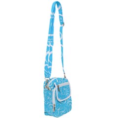 Scribble Reason Design Pattern Shoulder Strap Belt Bag