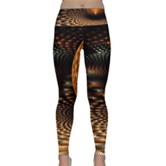 Fractals Fantasy Image Art Lightweight Velour Classic Yoga Leggings by Simbadda