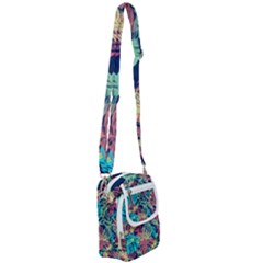 Leaves Tropical Picture Plant Shoulder Strap Belt Bag by Simbadda