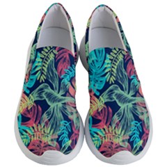 Leaves Tropical Picture Plant Women s Lightweight Slip Ons by Simbadda