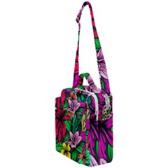 Hibiscus Flower Plant Tropical Crossbody Day Bag