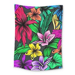 Hibiscus Flower Plant Tropical Medium Tapestry by Simbadda