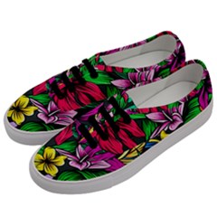 Hibiscus Flower Plant Tropical Men s Classic Low Top Sneakers by Simbadda