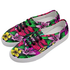 Hibiscus Flower Plant Tropical Women s Classic Low Top Sneakers by Simbadda