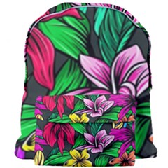 Hibiscus Flower Plant Tropical Giant Full Print Backpack by Simbadda