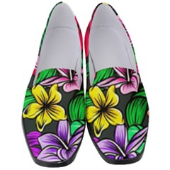 Hibiscus Flower Plant Tropical Women s Classic Loafer Heels by Simbadda