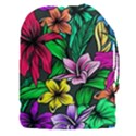 Hibiscus Flower Plant Tropical Drawstring Pouch (XXXL) View1