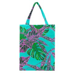 Painting Oil Leaves Reason Pattern Classic Tote Bag by Simbadda