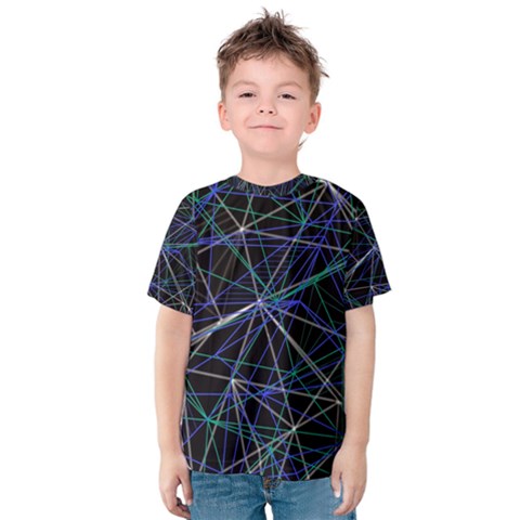 Abstract Background Reason Texture Kids  Cotton Tee by Simbadda