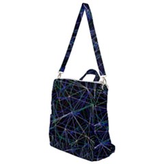 Abstract Background Reason Texture Crossbody Backpack by Simbadda