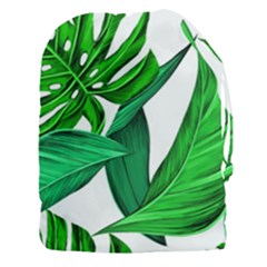 Leaves Tropical Monstera Summer Drawstring Pouch (xxxl)