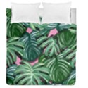 Painting Leaves Tropical Jungle Duvet Cover Double Side (Queen Size) View1