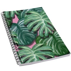 Painting Leaves Tropical Jungle 5 5  X 8 5  Notebook by Simbadda