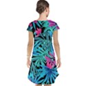 Leaves Picture Tropical Plant Cap Sleeve Nightdress View2