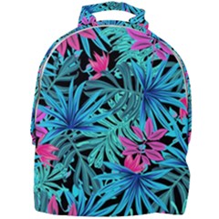 Leaves Picture Tropical Plant Mini Full Print Backpack by Simbadda