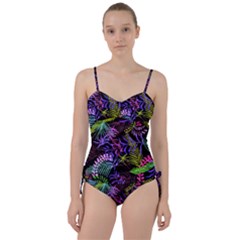 Leaves Nature Design Plant Sweetheart Tankini Set by Simbadda