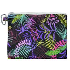 Leaves Nature Design Plant Canvas Cosmetic Bag (xxl) by Simbadda