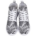 Drawing Leaves Nature Picture Women s Lightweight High Top Sneakers View1