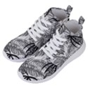 Drawing Leaves Nature Picture Women s Lightweight High Top Sneakers View2