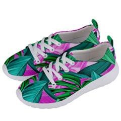 Tropical Greens Monstera Summer Women s Lightweight Sports Shoes by Simbadda