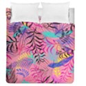 Illustration Reason Leaves Design Duvet Cover Double Side (Queen Size) View1