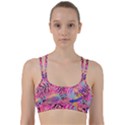 Illustration Reason Leaves Design Line Them Up Sports Bra View1