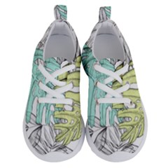 Leaves Tropical Plant Summer Running Shoes by Simbadda