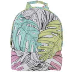 Leaves Tropical Plant Summer Mini Full Print Backpack by Simbadda