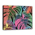 Leaves Tropical Jungle Pattern Canvas 14  x 11  (Stretched) View1