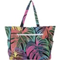 Leaves Tropical Jungle Pattern Simple Shoulder Bag View3